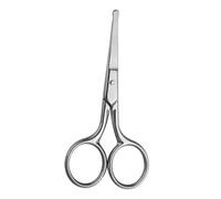 NIYANGLE Ciseaux à Bout Rond Pour Poils De Nez Et Sourcils Acier Inoxydable Précision Sécurisée Pour Visage Oreilles Et Moustache Confort Ergonomique Pour Homme Et Femme