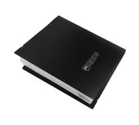 NIYANGLE Classeur pour Partitions Antireflet Réinscriptible Porte-documents Léger et Compact Organiseur pour Musique et Partitions de Piano Faces Noir Classique