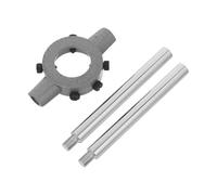 NIYANGLE Clé à Fileter Réglable pour Filière Ronde 30X11 MM Outil Manuel Professionnel en Acier Robuste Porte-Filière Précis pour Filetage Métal Atelier Usinage et Réparation