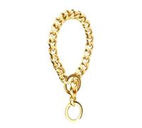 NIYANGLE Collier Étrangleur Résistant et Lourd en Acier Inoxydable 316l pour Chien Bords Arrondis, pour Dressage de Grands Animaux