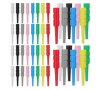 NIYANGLE Compteur de Points Forme Effilée 80 Pièces pour Jeux de Cribbage en PVC Élimine Les Erreurs de Score Manuscrites, pour Rassemblements et Centres Communautaires
