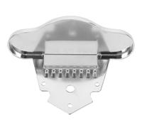 NIYANGLE Cordier pour Mandoline en Alliage de Zinc Argenté Conduction Sonore et Design Élégant pour Accessoires D'instruments à Cordes