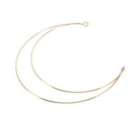 NIYANGLE Couronne Ange Gothique Doré Diadème Élégant Pour Femmes Et Filles Accessoire De Mode Pour Festivals Et Photoshoots