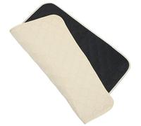 NIYANGLE Coussin de Siège Imperméable en Fibre de Polyester Beige, Alèse Lavable et Antidérapante pour Protection Canapé et Chaise D'intérieur ou Extérieur