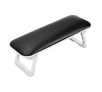 NIYANGLE Coussin Repose Main PU Durable pour Manucure Réduit la Fatigue Poignet Antidérapant et Facile à Nettoyer Support Stable pour Ongles et Nail Art Ensemble Repose Bras Noir Pliable