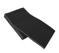 NIYANGLE Coussinets Manucure Jetables Tapis Entraînement Nail Art 125 Pièces Format Standard Usage Salon Manucure Maison Noir