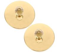 NIYANGLE Couvercles en Acier Inoxydable pour Pichet en Verre Lot de 2 Bouchons de Rechange Compatibles Carafe Filtrante Accessoires pour Bouteilles d'Eau Froide Solide et Faciles à