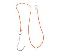 NIYANGLE Crochet de Plongée pour Récif en Acier Inoxydable avec Paracorde Orange, Résistant la Corrosion, pour Activités sous-Marines et Plongeurs