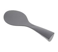 NIYANGLE Cuillère à Riz en Silicone Antiadhésive Grise Cuillère à Repas Épaissie et Debout Pratique Cuisine Ménagère et Service de Riz Spatule Légère et Facile à Ranger