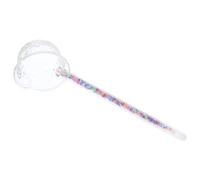 NIYANGLE Cuillère à Thé en Verre Coloré 50ml Design Créatif et Finition Soignée, pour Cocktail Stirring et Ice Tea, Compatible Plupart des Verres et Bouilloires