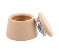 NIYANGLE Dappen Dish Céramique avec Couvercle Pot de Rangement Étanche pour Liquide Acrylique Bol de Mélange Nail Art Outil Manucure Maison Élégant