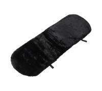 NIYANGLE De Siège Peluche Pour Voiture Tapis Arrière Antidérapant De Lapin Protection Et Confortable Pour Passagers Hiver Noir