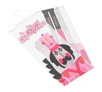 NIYANGLE Décoration de Noël Bannière Casse-Noisette 1 Paire Suspendue en Matériau Résistant pour Décoration de Portes Intérieures et Extérieures de Noël