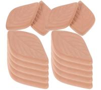 NIYANGLE Déshumidificateurs Alimentaires Absorbant Humidité en Céramique Rouge 20 Pièces Motif Feuille pour Rangement Alimentaire Cuisine