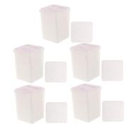 NIYANGLE Dissolvant Vernis à Ongles Lingettes Non Pelucheuses Disques pour Retrait Gel Coton Perlé Doux sans Résidus pour Ongles Sensibles