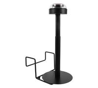 NIYANGLE Distributeur Mural pour Paquet de Courses en Métal Noir Support Robuste pour Rouleaux de Paquet Plastiques Organisateur Compact Supermarché et Zone Commerciale Dispositif