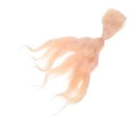NIYANGLE Doll Hair Extensions Curly Wig For Dolls Soft Combed Fibers Realistic Texture Diy Craft Accessories And Art Supplies