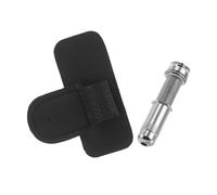 NIYANGLE Douille de Prise Jack 6,35 Mm pour Guitare Acoustique et Basse, Manchon Anti-poussière en Polyuréthane avec Boîtier Fileté 30 Mm, Accessoires et Pièces pour Guitare Électrique,