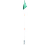 NIYANGLE Drapeau Visibilité Sécurité Filles et Mât Garçon pour de Vélo en Fibre de Verre Solide, Compact et Facile à Lors des Balades