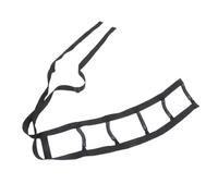 NIYANGLE Échelle de Lit 5 Poignées Noir, Corde D'assistance Réveil Réglable, Support Redressement Assis Stable, Kit Sangles Traction pour Personnes Âgées à Mobilité Réduite, Usage