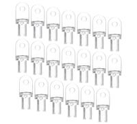 NIYANGLE Embout de Baguette Inclinable en Plastique Transparent pour Stores Horizontaux et Verticaux, Kit de 20 Pièces, Installation Facile pour Réparation au Bureau