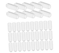 NIYANGLE Embouts De Serrage-tête En Caoutchouc 200 Pcs 4.0mm Transparents Ajustables Pour Bandeau Diy Fourniture De Serrage-tête Accessoire Confortable Pour Cheveux