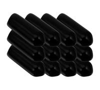 NIYANGLE Embouts de Vis en Caoutchouc 200 Pcs Capuchons de Protection pour Boulons 5 MM Fixation pour Crochets de Panneau Perforé Protections Solide et Compatibles pour Rangement