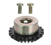 NIYANGLE Engrenage Conique 20 Dents en Fer pour Projets D'ingénierie, Transmission de Précision 90 Degrés, Diamètre Cylindre 18mm, Application Polyvalente