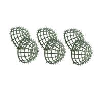 NIYANGLE Ensemble 3 Supports pour Topiaires Artificielles 15 CM en Plastique Cadre pour Composition de Fleur Étagère pour Plantes de Jardin Support Polyvalent pour Décorations Mariage