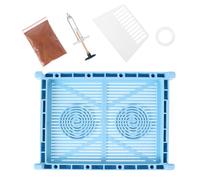 NIYANGLE Ensemble de Moules pour Fabrication D’Parfum DIY en Plastique, Extrudeuse à Poudre D’Parfum Porte-Parfum Stable, Kit D’aromathérapie pour Bâtonnets Parfumés, Couleur Aléatoire