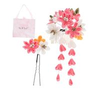 NIYANGLE Épingles à Cheveux Japonaises et Filles Accessoires de Coiffure Kimono Élégants et Traditionnels Parfaits pour Mariages Fêtes Cosplays