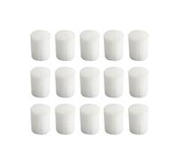 NIYANGLE Éponge Hydroponique Mousse de Plantation 100 Pièces 19mm Blanche Meilleure Respiration des Racines et Gain de Place pour Semis et Culture Hors-Sol pour Jardinage de Légumes