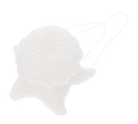 NIYANGLE Éponges Konjak Accessoires et Pratiques Lot de 2 Bain des Garçon et Filles, Brosses Corporelles Solides D'étoile et Fleur pour Bébé