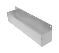 NIYANGLE Étagère Murale pour Bouteilles de Vin en Acier Inoxydable Argenté, Construction Robuste et Accès Rapide, Design Mince pour Rangement Bar Cuisine