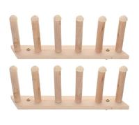 NIYANGLE Étagères Murales Design Multi-Niveaux Beige en Plastique pour Chat 2pcs Antidérapant Offrant Un Environnement Agréable Accessoire pour Intérieur