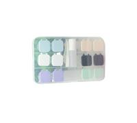 NIYANGLE Étui à Lentilles de Contact Pratique Boîte de Rangement Capacité pour Lentilles Mixte Kit Accessoires pour Voyager et Activités Extérieures