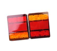 NIYANGLE Feux Arrière LED Étanches 12V Pour Remorque Camion Bateau Lumières De Et De Recul Ensemble De 2 Feux Arrière Pour Véhicules Lourd