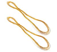 NIYANGLE Fil Aluminium Flexible 0,5x1 Mm 10 M X2 Rouleaux pour Artisanat Fils D'aluminium Polyvalents pour Bricolage Créatif Matériel de Peinture Artistique
