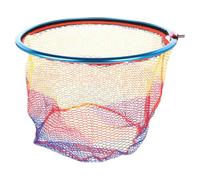 NIYANGLE Filet de Pêche en Alliage D’Aluminium, Tête Épaisse Ronde, Large | Design Anti-hameçon, Panier Profond, Usage Kayak et Bassin, Accessoire Pêche, Matériel de Pêche