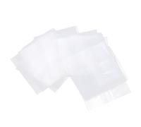 NIYANGLE Film Rétractable Pvc Transparent 4 X 3,5 Cm, 100 Feuilles Film Thermorétractable Protecteur pour Emballage Industriel et Scellage Thermique, Utilisation pour Emballage