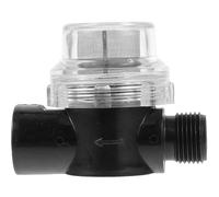 NIYANGLE Filtre à Eau Inline 1/2 avec Maille Inoxydable Solide, Boîtier Transparent pour Inspection, Protection Pompe, Installation Facile pour Système de Filtration Domestique