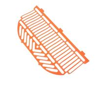 NIYANGLE Filtre de Rechange 37x18 Cm pour Bac à Litière Automatique Orange Tamis en PP Compatible Modèles 018, 020, 021 avec Filtration et Anti-agglomération