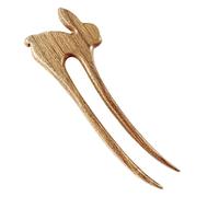 NIYANGLE Fourchette à Cheveux en Bois Épingle à Chignon Vintage Accessoire de Coiffure Longueur 25Cm et Rétro pour Hanfu et Événements Spéciaux