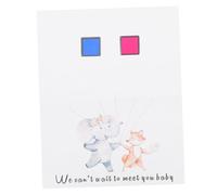 NIYANGLE Gender Reveal Fingerprint Tree Guest Book Set Shower Keepsake With Digital Fingerprint Tree Decor Easy-to-use Party Supplies For Memorable Gender Reveal Celebration