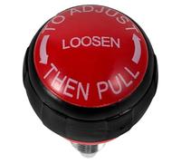 NIYANGLE Goupille de Traction à Ressort Réglable ×32mm pour Équipement de Fitness, Pièce de Rechange Compatible Vélo D'appartement, Poignée Boule Ergonomique pour Entraînement Sécurisé