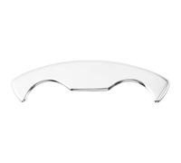 NIYANGLE Grattoir de Massage Corporel en Acier Inoxydable Argenté, Outil de Thérapie pour Soulager Douleurs Musculaires, Facile à Saisir, pour Épaules et Pieds