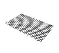 NIYANGLE Grille de Barbecue en Acier 25 X 40 CM Réceptacle à Braises, Accessoire pour Poêle à Bois et Foyers Intérieurs, Structure Robuste pour Maintien des Bûches