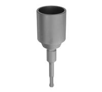 NIYANGLE Ground Rod Driver For Rotary Hammer Drill Heavy Duty Forged Steel Stake Driver Attachment With Head For Fence Post Installation Compatible With Sds Plus And Percussion Drills
