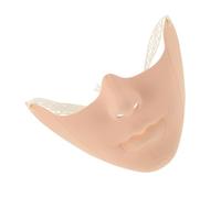 NIYANGLE Half Face Mechanical Mask For Men Lightweight Futuristic Cosplay Prop For Halloween And Masquerade Ball Accessories
