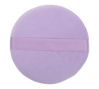 NIYANGLE Houppette à Poudre Extra Velours Grand Format 30 Cm pour Visage et Corps Peau Sensible Application Douce Couleur Violet Clair